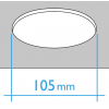 Downlight empotrar redondo 6W